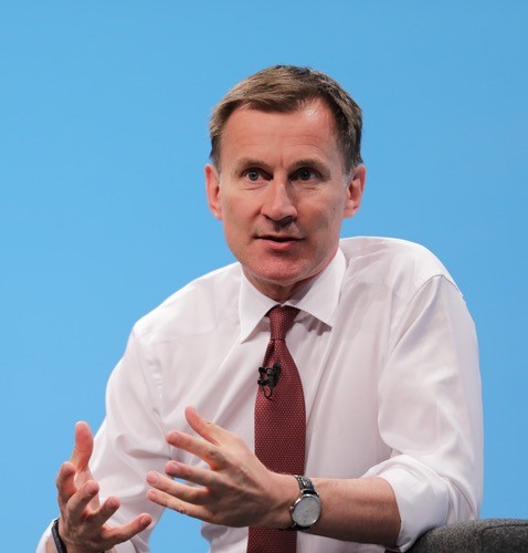 Jeremy Hunt Chancellor of the Exchequer from 2022 to 2024 under the Conservative Government. Before that he was Secretary of State for Foreign and Commonwealth Affairs from 2018 to 2019. He was Secretary of State for Health from 2012 to 2018 — the longest tenure in that role in British history. From 2010 to 2012, he was Secretary of State for Culture, Olympics, Media and Sport, during which time he oversaw the successful delivery of the London 2012 Olympic and Paralympic Games. He has been the Conservative Member of Parliament for South West Surrey since May 2005.